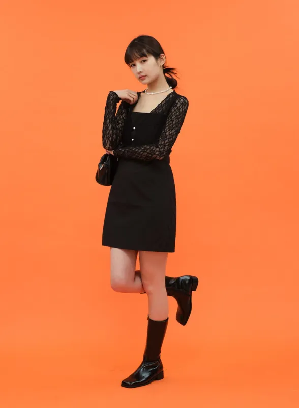 Mini Strap Sleeveless Dress C1703 sold by Lewkin