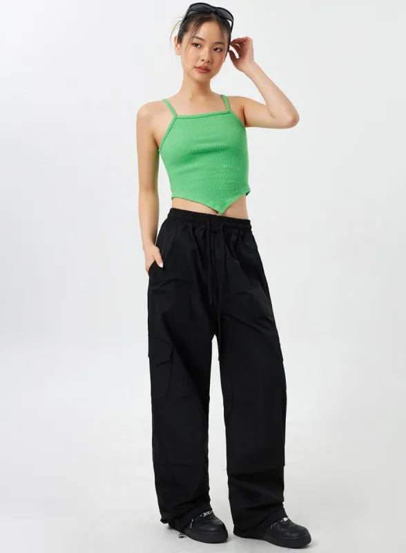 Cargo Wide Pants CY309 sold by Lewkin