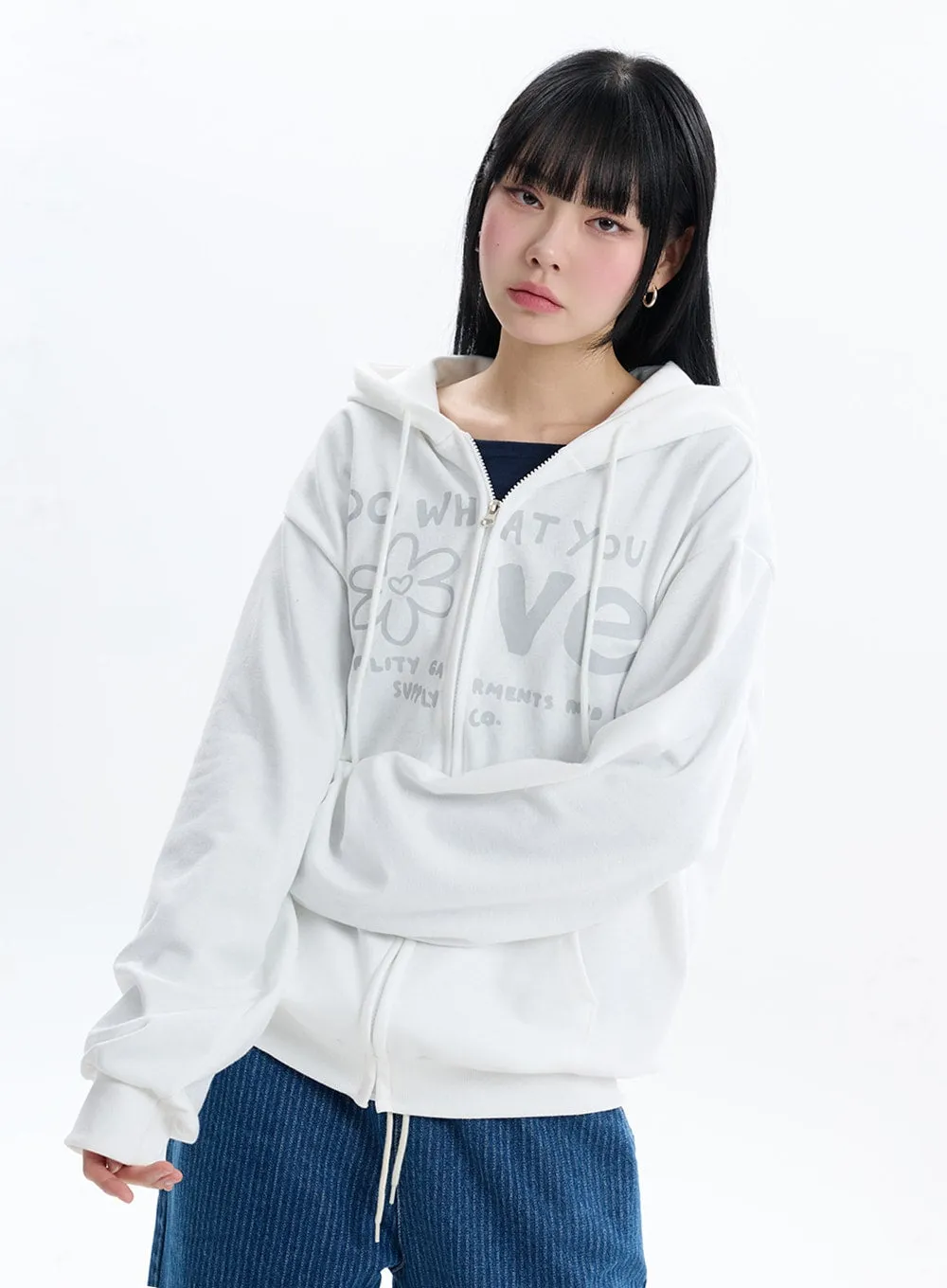 Do What You Love Hoodie Jacket IF413 sold by Lewkin product image thumbnail 4