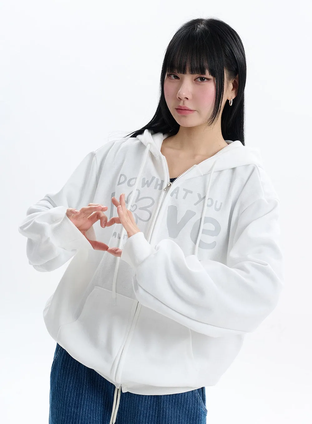 Do What You Love Hoodie Jacket IF413 sold by Lewkin