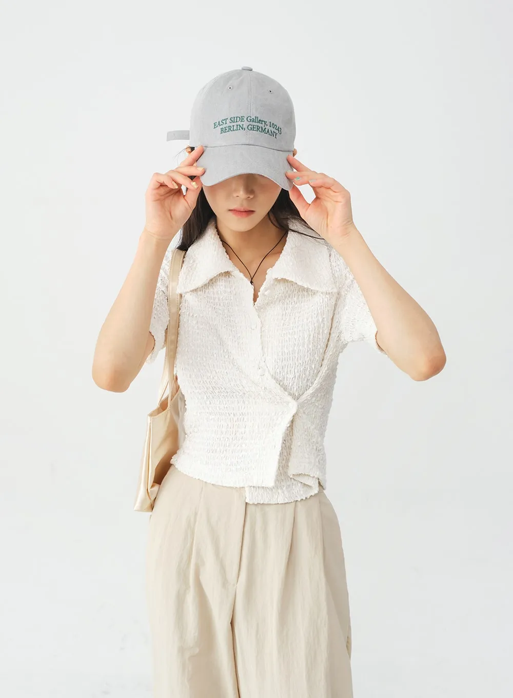 Nylon Pintuck Sweat Pants OJ09 sold by Lewkin product image thumbnail 5