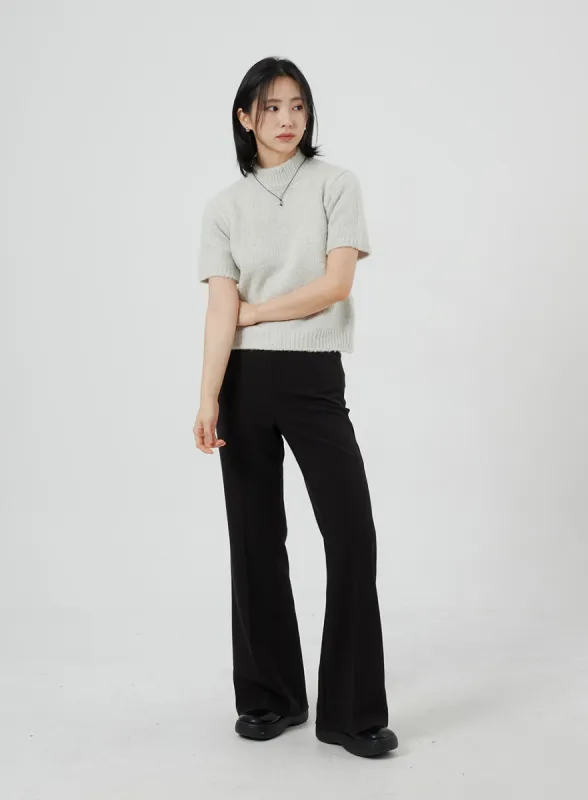 Bootcut Tailored Pants OF314 sold by Lewkin