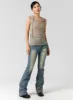 Mid-Rise Bootcut Jeans CG301 sold by Lewkin