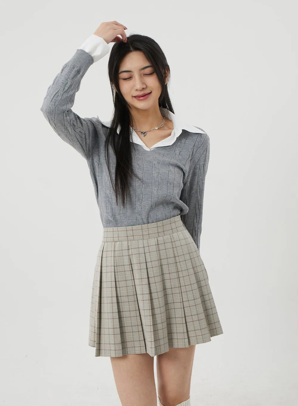 Heart Chain Necklace BJ320 sold by Lewkin product image thumbnail 4