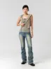 Mid-Rise Bootcut Jeans CG301 sold by Lewkin