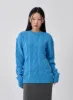 Twist Pattern Knit Unisex CN09 sold by Lewkin