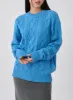 Twist Pattern Knit Unisex CN09 sold by Lewkin