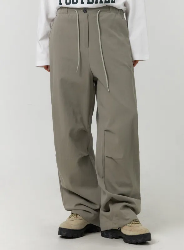 Pintuck Wide Leg Pants CF405 sold by Lewkin
