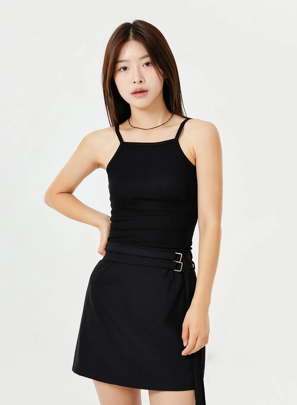 Square Neck Cami Top OS05 sold by Lewkin