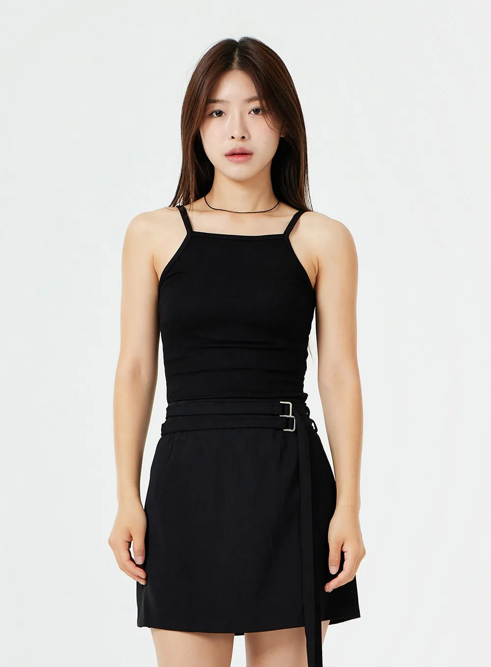 Square Neck Cami Top OS05 sold by Lewkin product image thumbnail 4