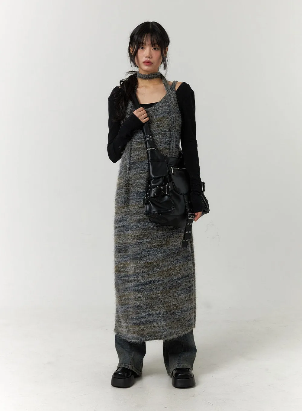 Faux Leather Buckle Crossbody Bag CF407 sold by Lewkin product image thumbnail 4