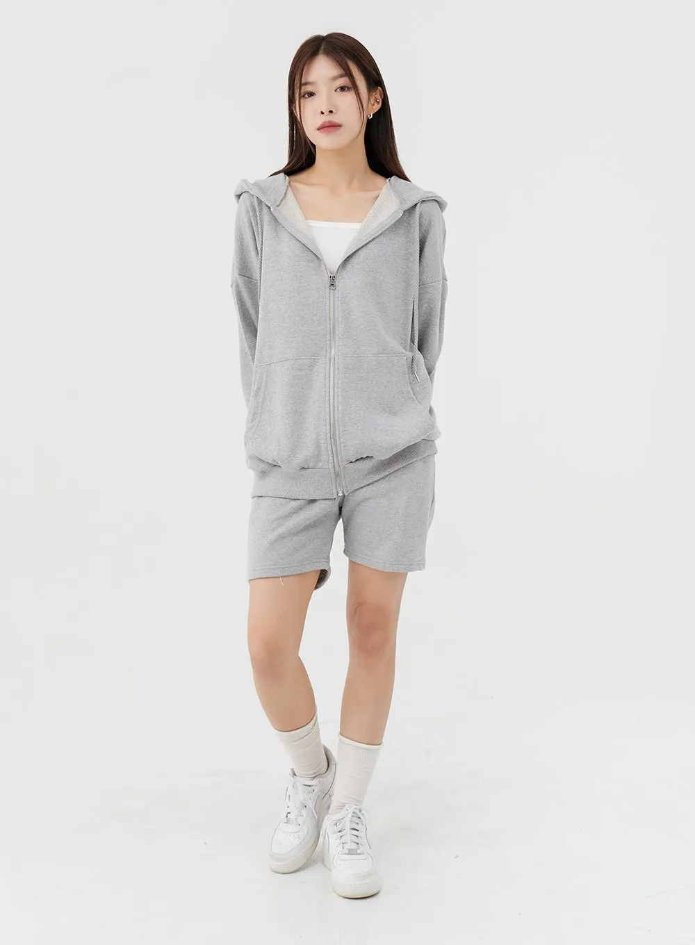 Basic Banded Sweat Shorts IG24 sold by Lewkin product image thumbnail 4