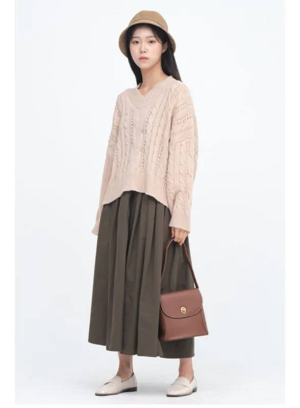 Volume Long Skirt #82 sold by Lewkin