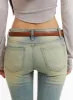 Low Waist Vintage Washed Bootcut Jeans CA416 sold by Lewkin