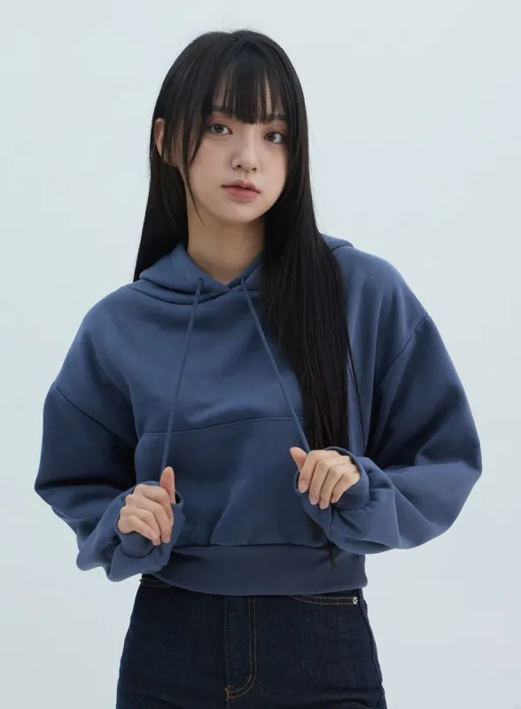 Solid Hoodie Sweatshirt ON307 sold by Lewkin