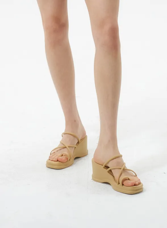Platform Wedge Sandals IU326 sold by Lewkin
