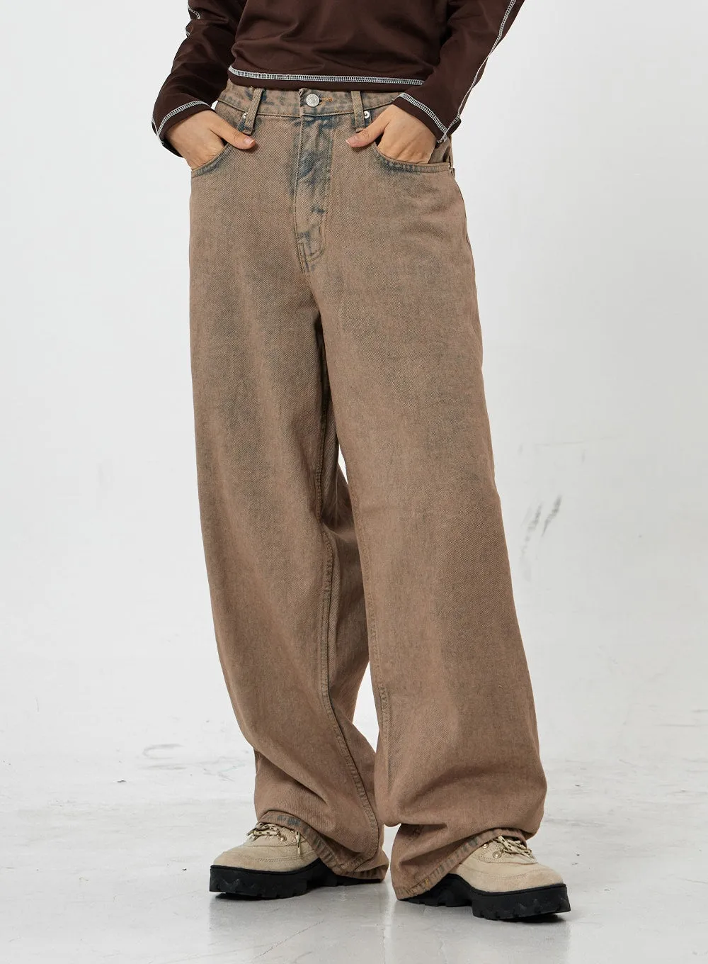 Raemon Wide Jeans Unisex CS21 sold by Lewkin product image thumbnail 5