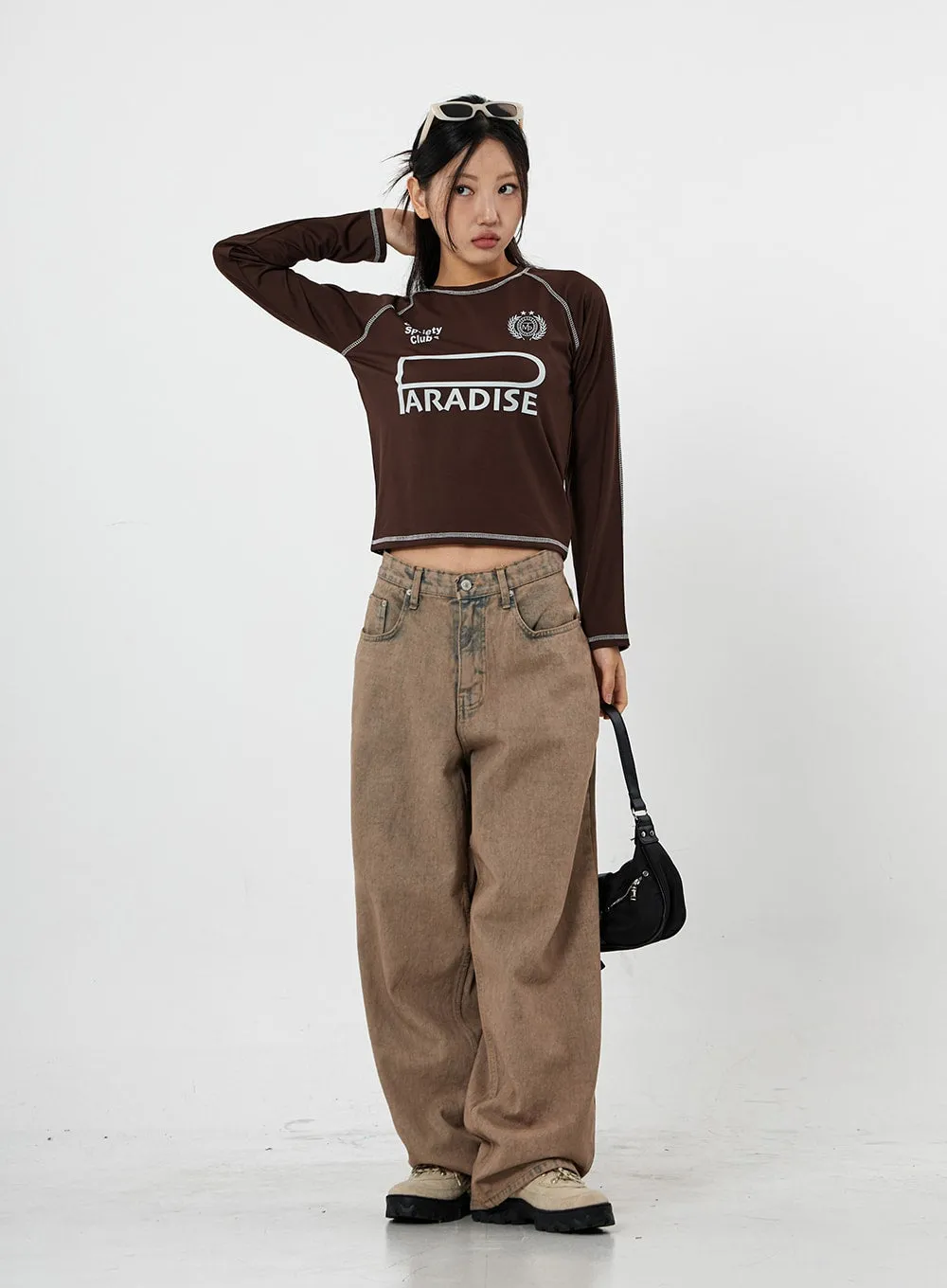 Raemon Wide Jeans Unisex CS21 sold by Lewkin product image thumbnail 3