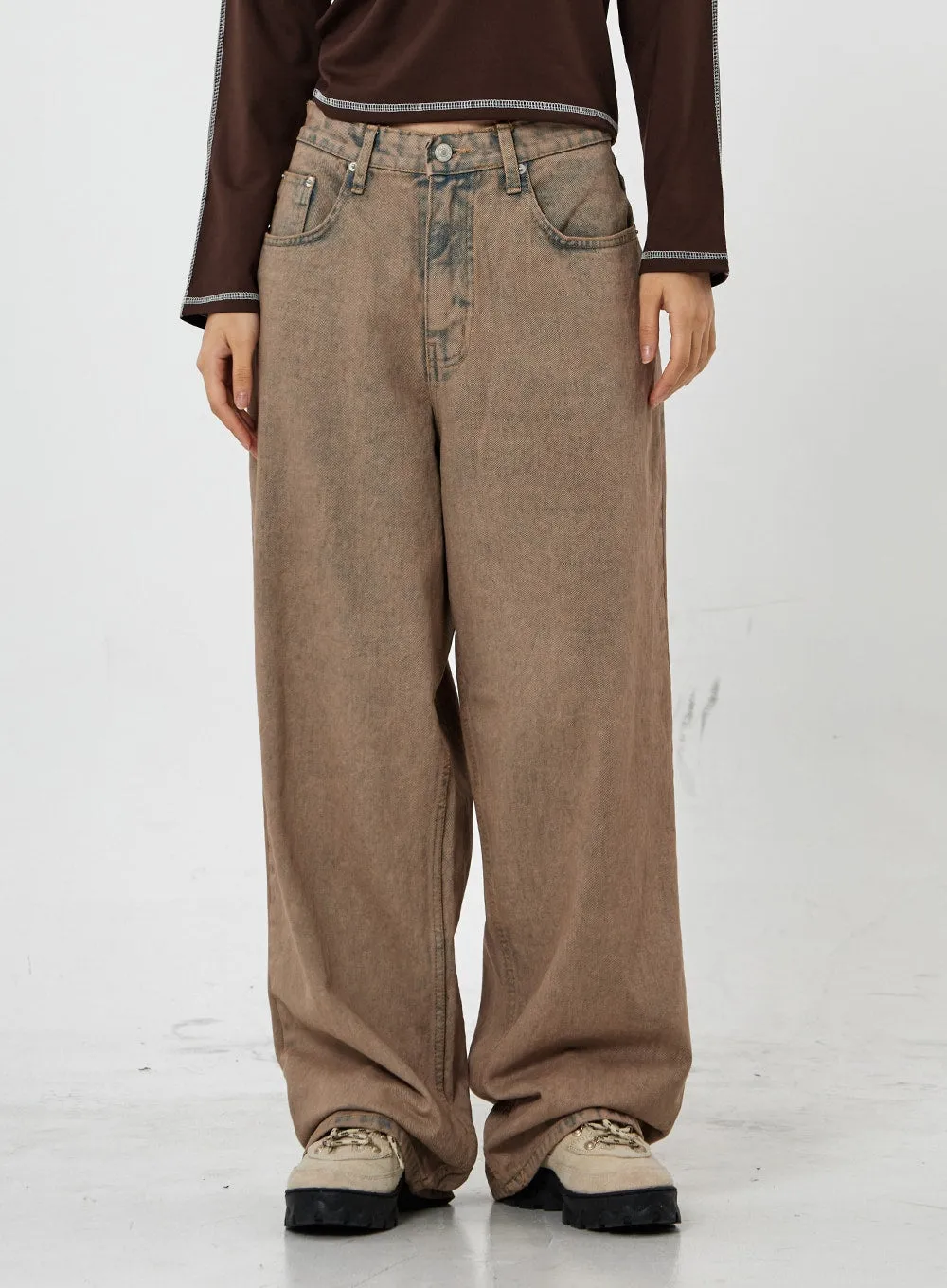 Raemon Wide Jeans Unisex CS21 sold by Lewkin product image thumbnail 2