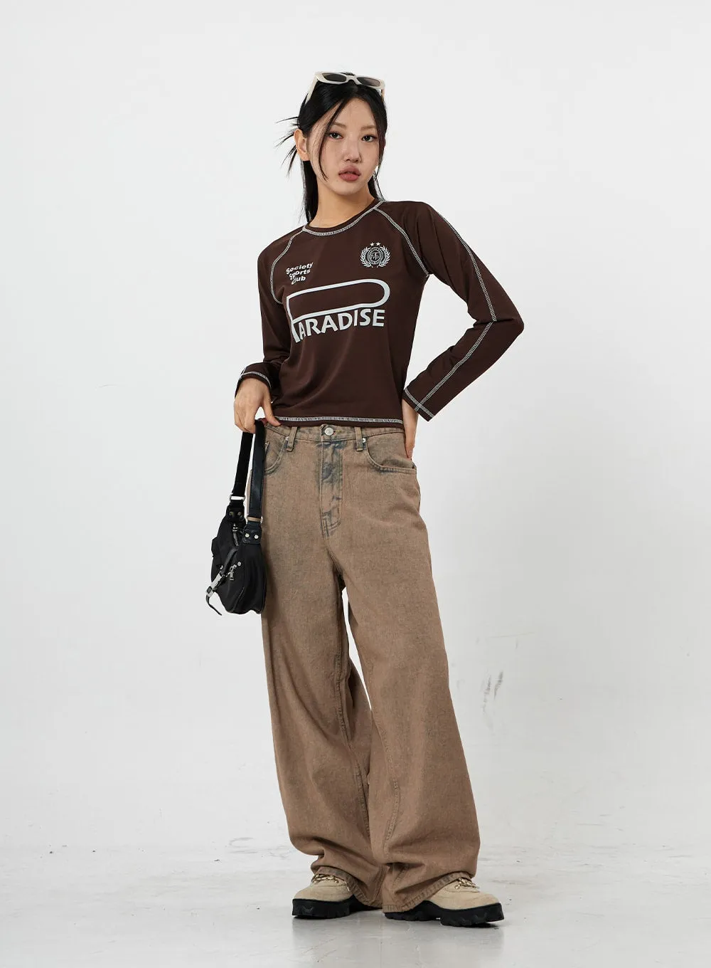 Raemon Wide Jeans Unisex CS21 sold by Lewkin product image thumbnail 4