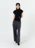 Wide Leg Tailored Pants OM320 sold by Lewkin