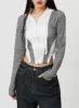 Two Color Zip-Up Hoodie CM302 sold by Lewkin