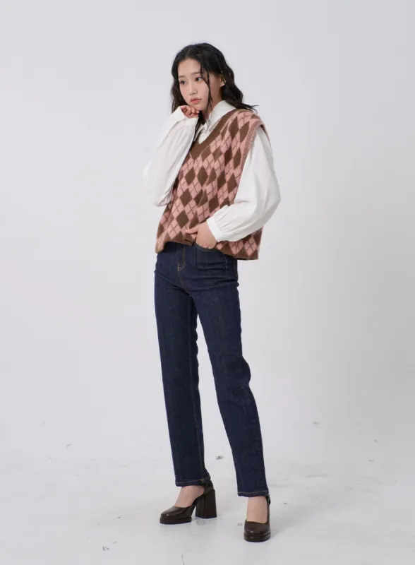 Slim Fit Straight Leg Jeans BD19 sold by Lewkin