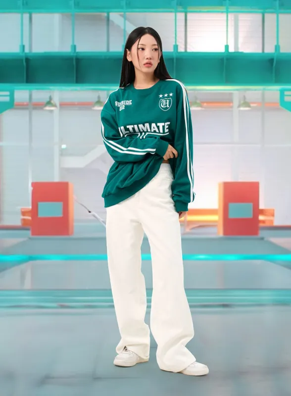 Cotton Wide-Fit Pants IO317 sold by Lewkin