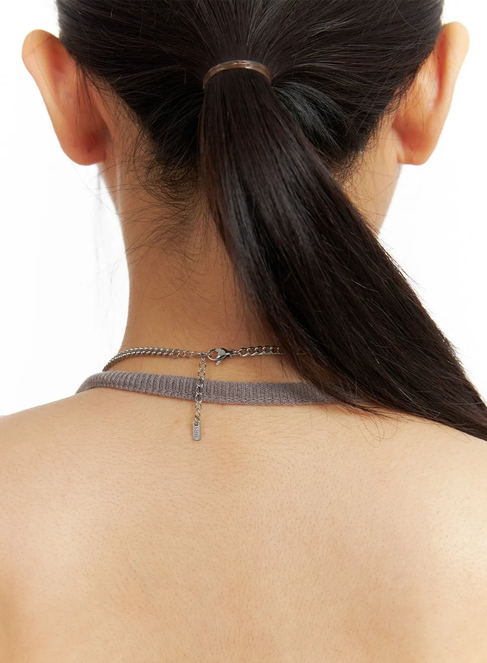 Star Pendant Chain Necklace CF420 sold by Lewkin product image thumbnail 4