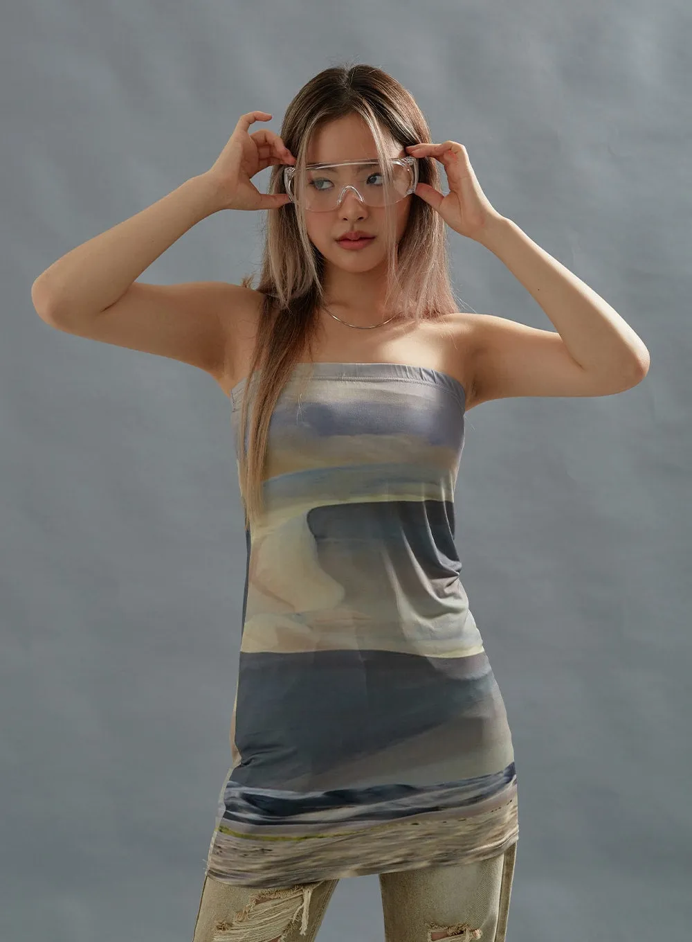 Printing Layer Dress CU27 sold by Lewkin product image thumbnail 3