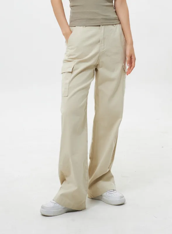 Cotton Cargo Pants IY312 sold by Lewkin