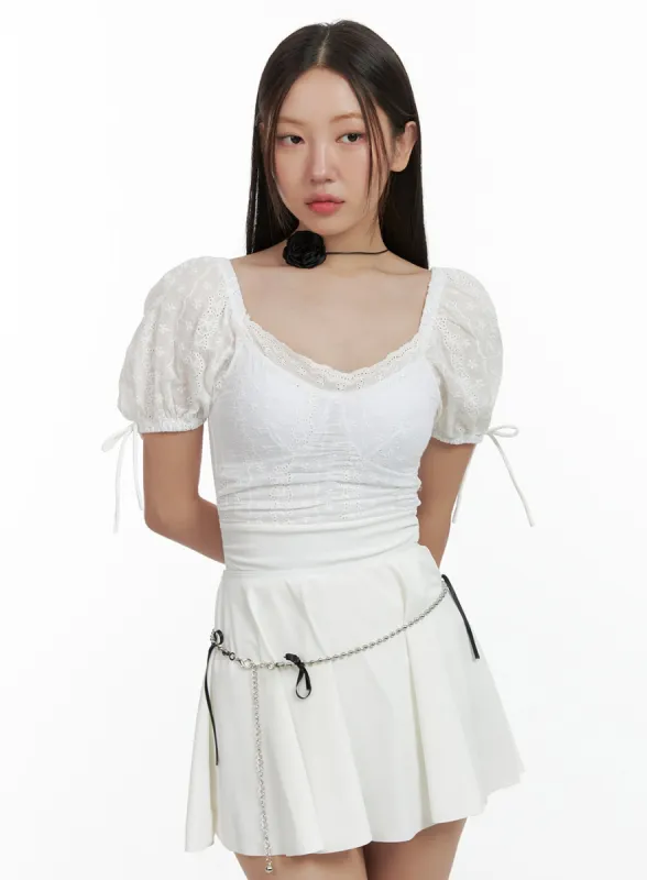 Ribbon Chain Belt OL402 sold by Lewkin