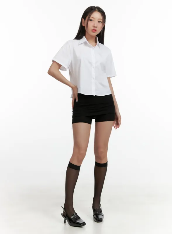 Basic Layered Shorts OU403 sold by Lewkin