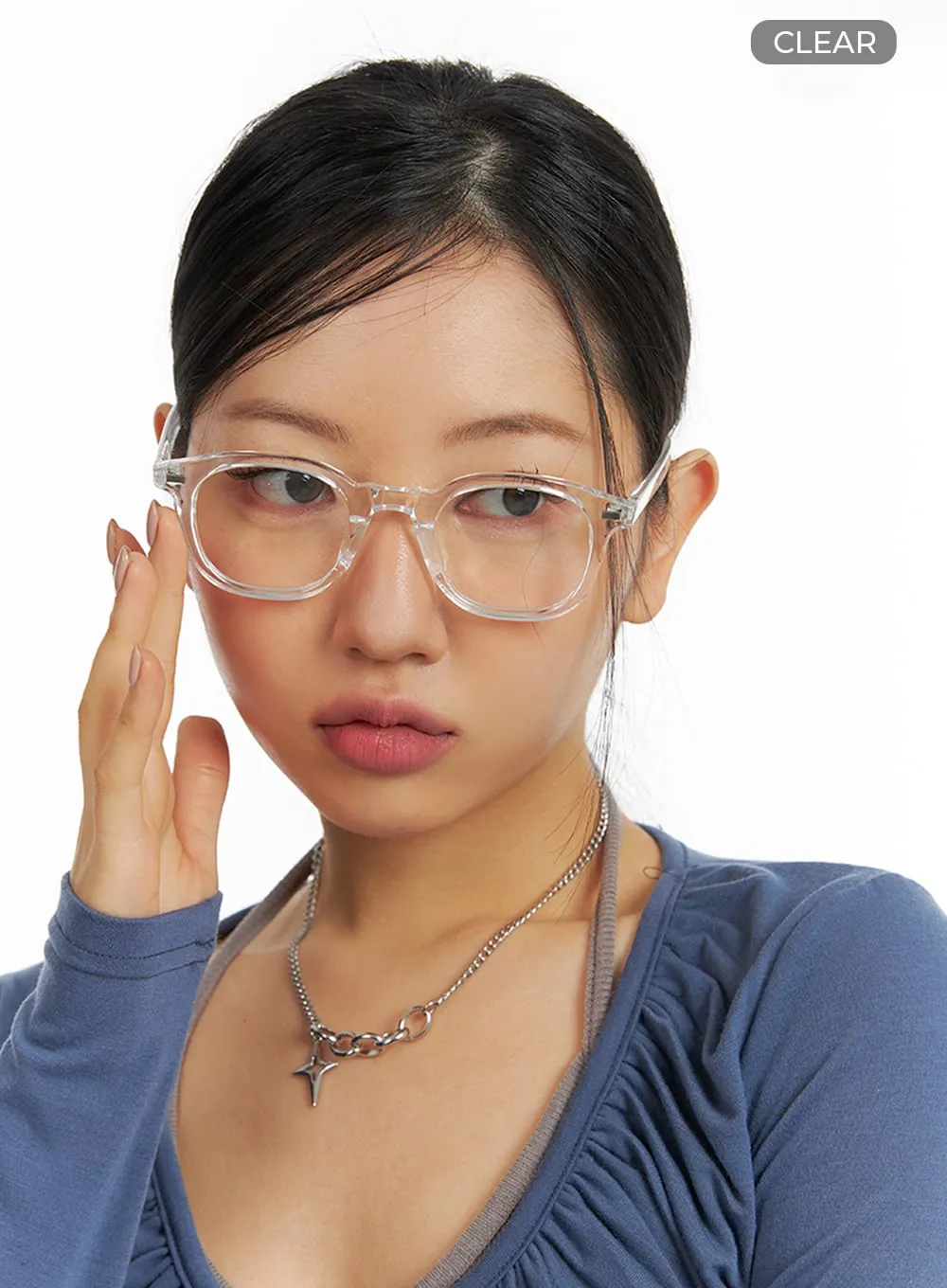 Square Eye Glasses IF421 sold by Lewkin product image thumbnail 5