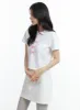 Balletcore Ribbon Graphic Top OF408 sold by Lewkin