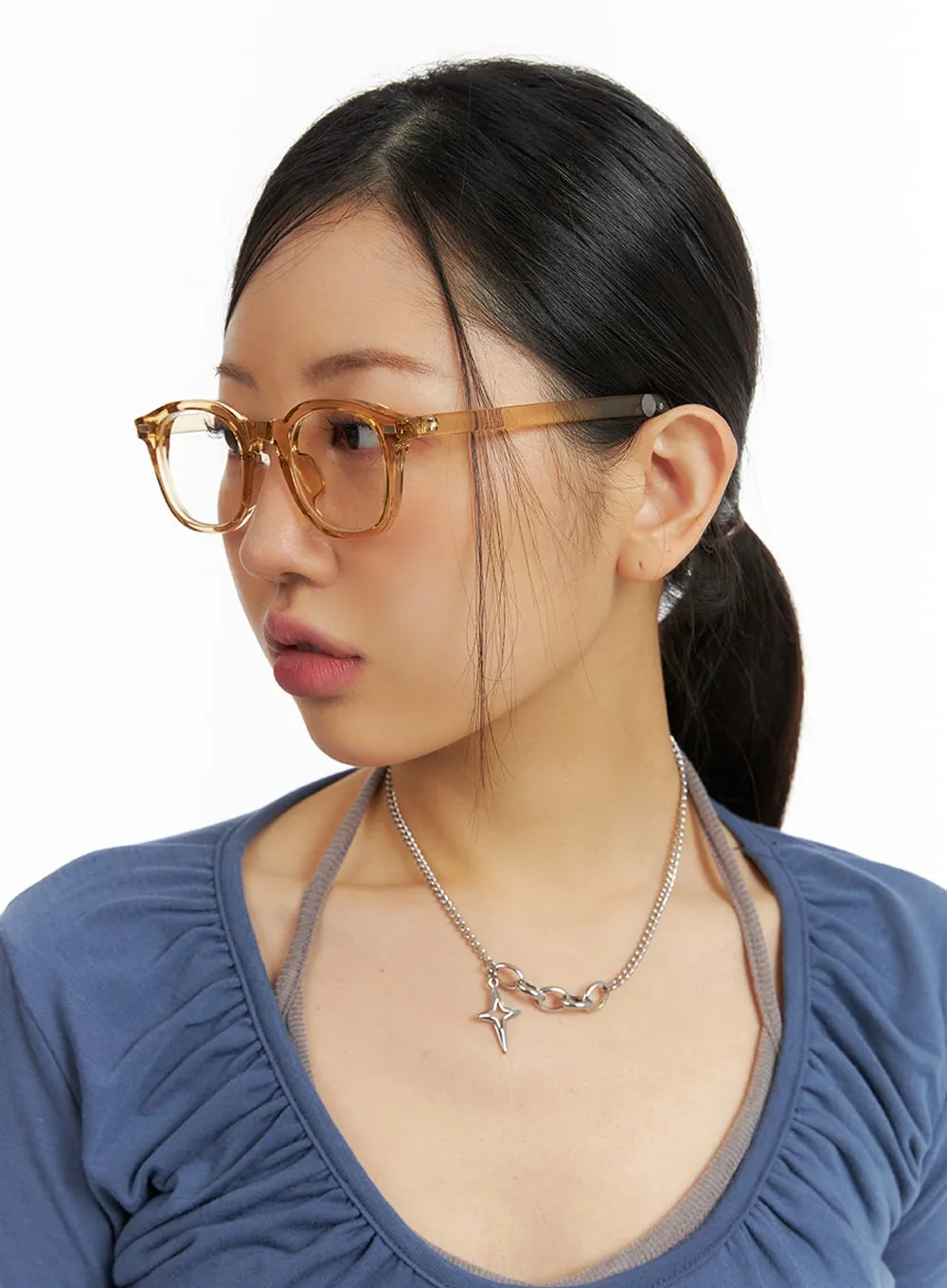 Square Eye Glasses IF421 sold by Lewkin product image thumbnail 2