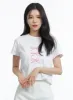 Balletcore Ribbon Graphic Top OF408 sold by Lewkin