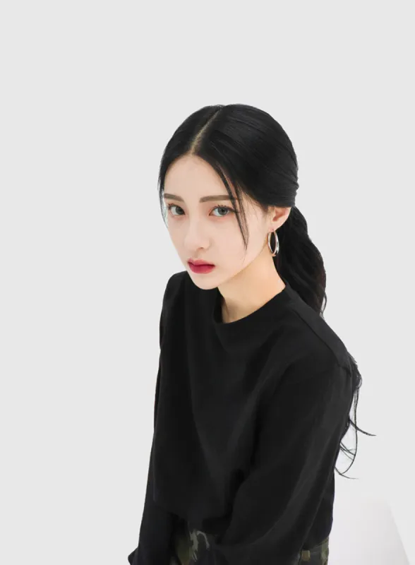 Bold Hoop Earrings CCA25 sold by Lewkin