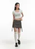 Pocket Mini Skirt CY420 sold by Lewkin