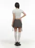 Pocket Mini Skirt CY420 sold by Lewkin