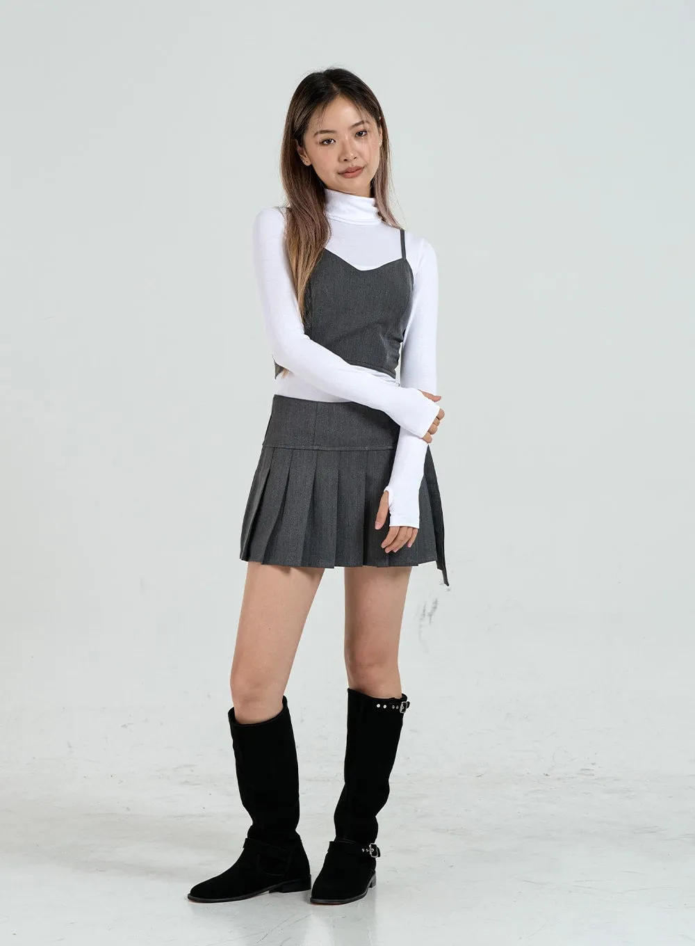 Two Buckle High Boots CO12 sold by Lewkin product image thumbnail 3