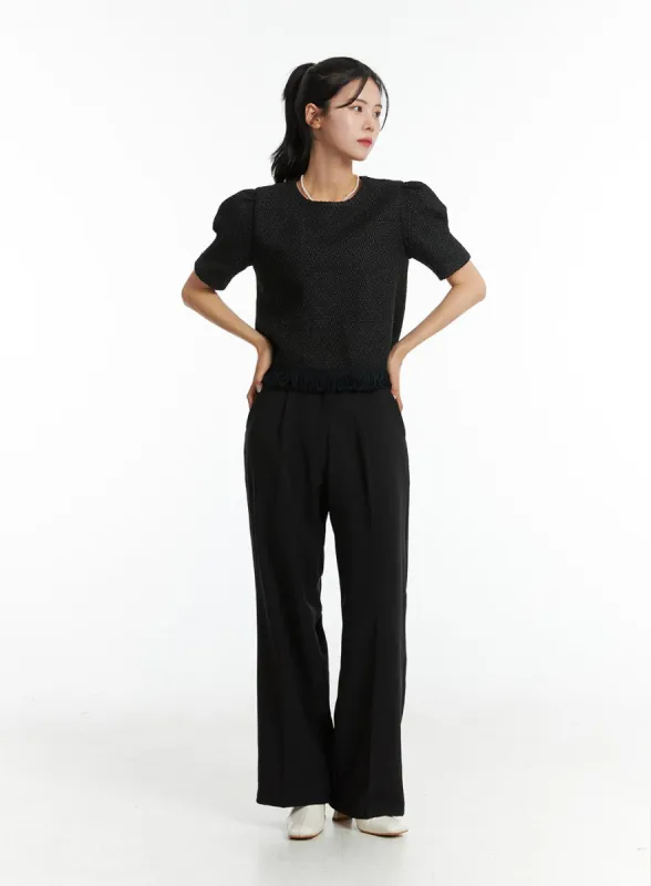 Wide Leg Trousers OD307 sold by Lewkin