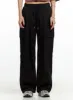 Drawstring Cargo Pants CU417 sold by Lewkin