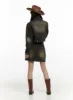 Vintage Washed Denim Mini Skirt CA430 sold by Lewkin