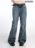 Washed Wide Flared Jeans CM415 sold by Lewkin