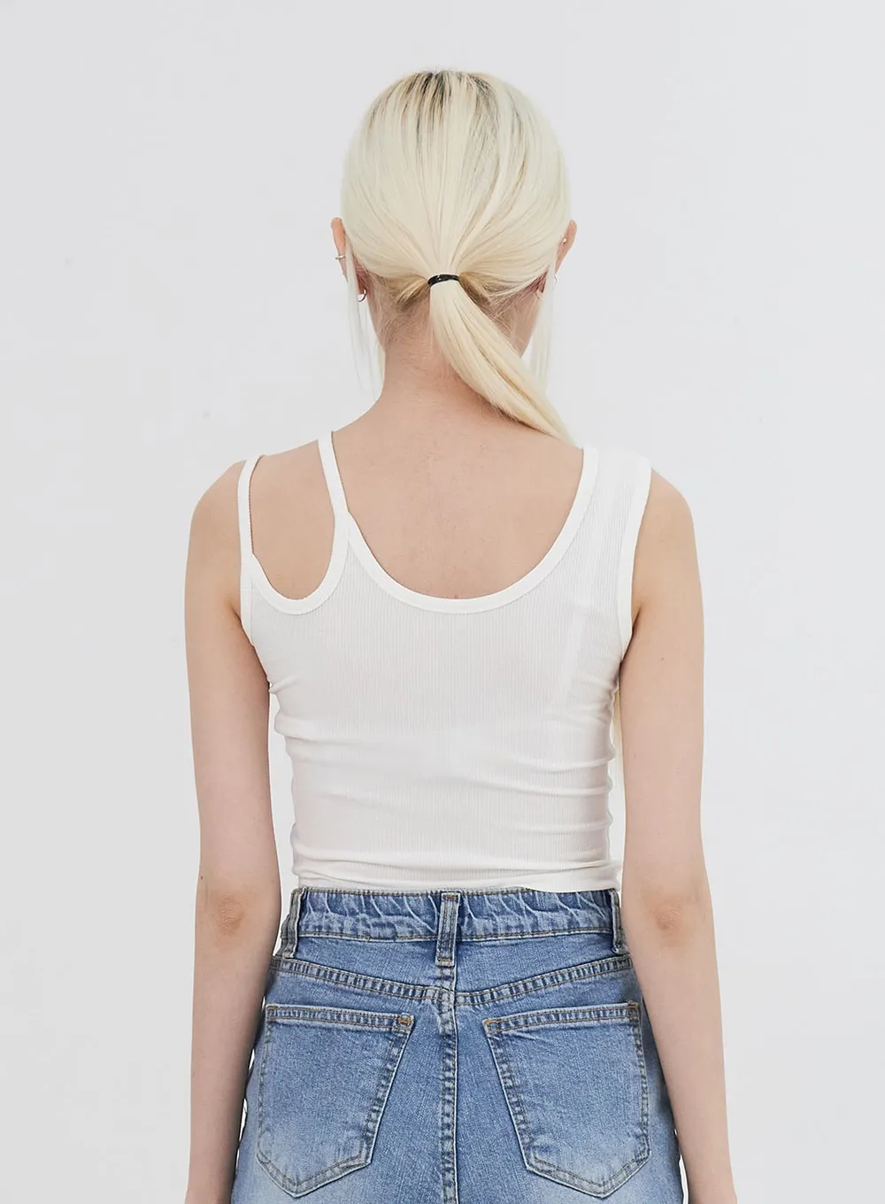 Cut Out Graphic Top IU313 sold by Lewkin product image thumbnail 2