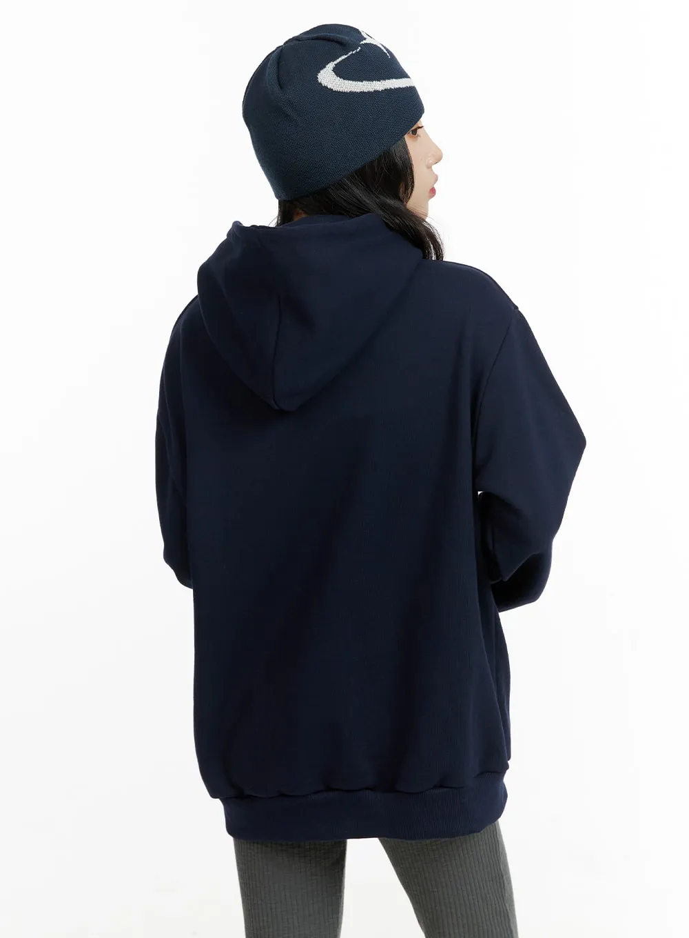 Graphic Oversized Hoodie CF415 sold by Lewkin product image thumbnail 4