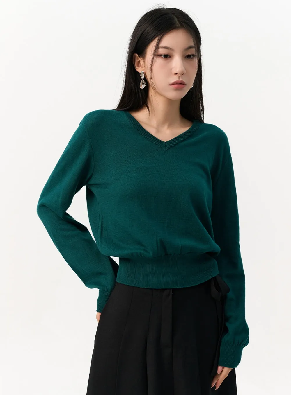 Cozy C-Neck Pullover IO320 sold by Lewkin product image thumbnail 5