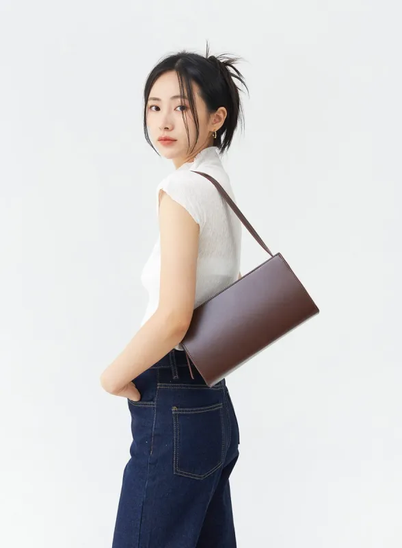 Square Baguette Shoulder Bag OG08 sold by Lewkin