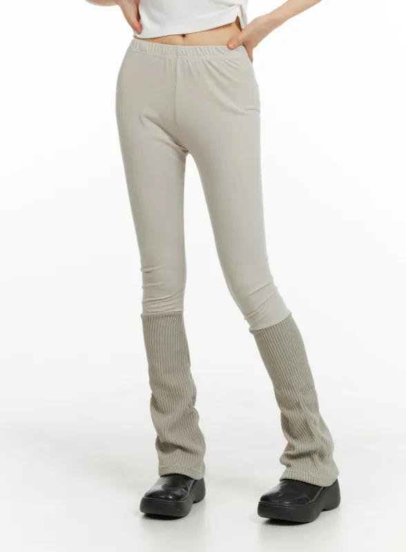 Mid Knit Leg Warmer Leggings CM413 sold by Lewkin